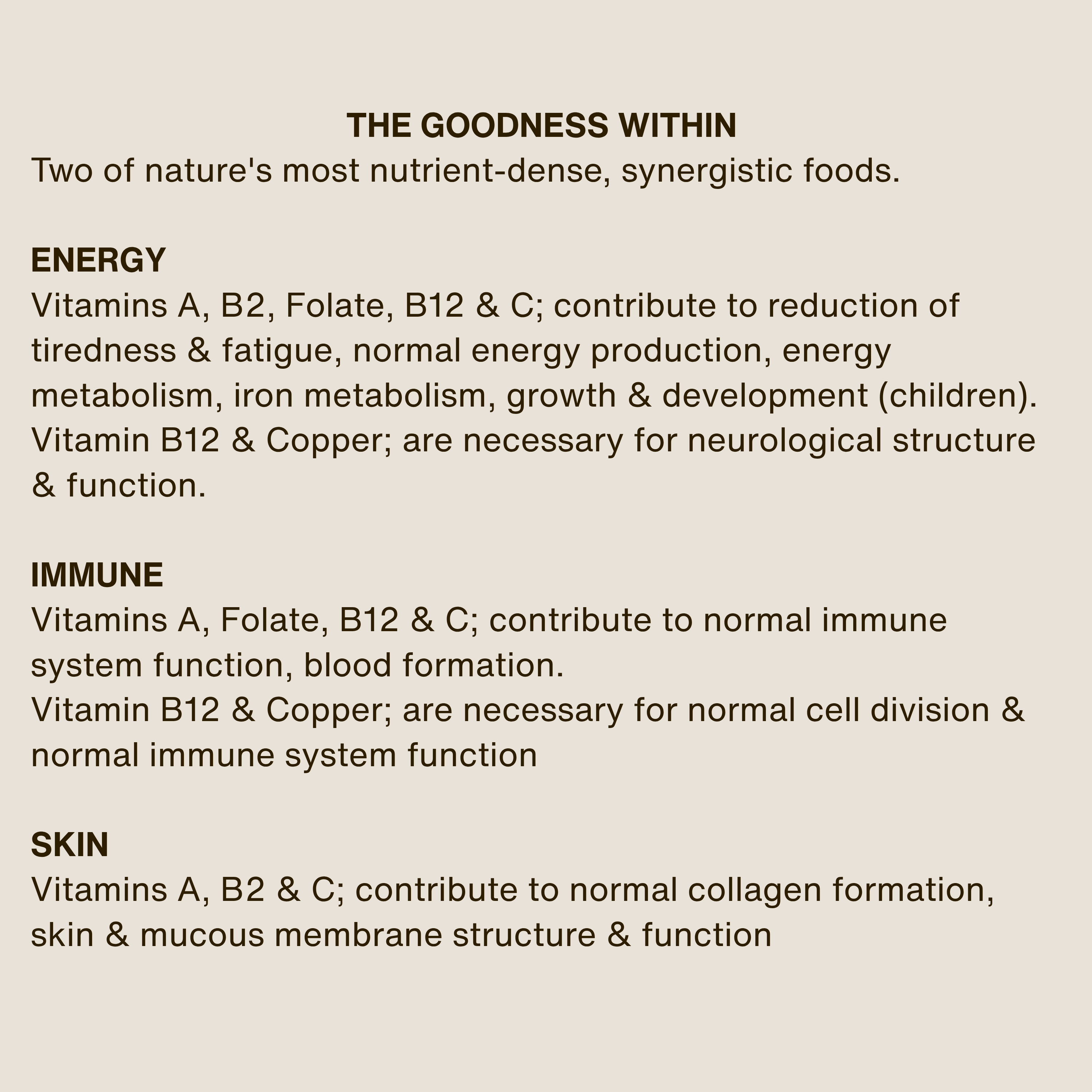 (COPY) Organic Beef Liver & Acerola Cherry Whole food Supplement